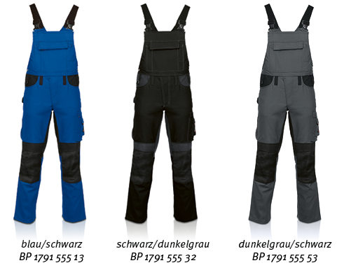 schwarz/dunkelgrau BP 1791 555 32 ,blau/schwarz BP 1791 555 13