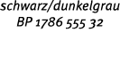 schwarz/dunkelgrau BP 1786 555 32 