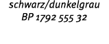 schwarz/dunkelgrau BP 1792 555 32 
