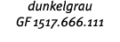 dunkelgrau GF 1517 666 111 