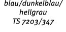 blau/dunkelblau/hellgrau TS 7203/347 