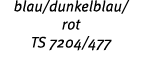 blau/dunkelblau/ rot TS 7204/477 