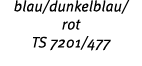 blau/dunkelblau/ rot TS 7201/477 