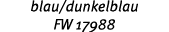 blau/dunkelblau FW 17988