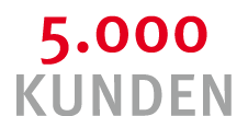 5 000 Kunden 
