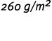 260 g m2