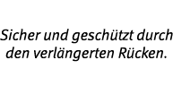 Sicher und gesch tzt durch den verl ngerten R cken 
