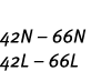 42N   66N 42L   66L