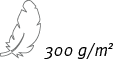300 g m2 